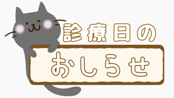 休診日と矯正診療日について